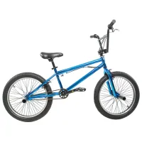 Bicicletă Crosser BMX 20" Aluminiu/ Blue Silver photo 2