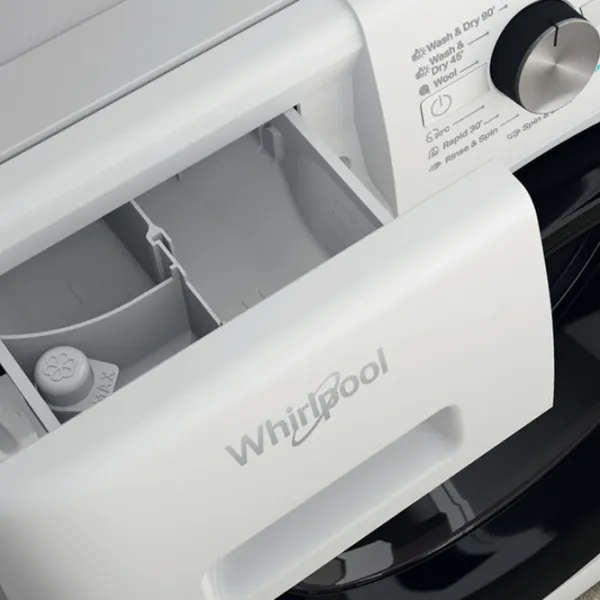 Mașină de spălat cu uscător Whirlpool FFWDB 864349 BV EE 8 kg / 1400 rpm / White photo 6
