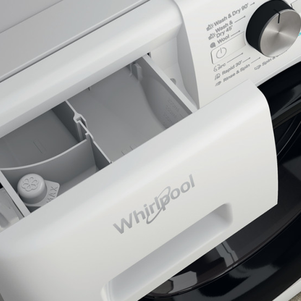 Mașină de spălat cu uscător Whirlpool FFWDB 864349 BV EE 8 kg / 1400 rpm / White photo 6