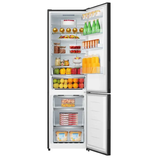 Frigider Hisense RB440N4GBD cu congelator jos 434 l / 200 cm / Black photo 5