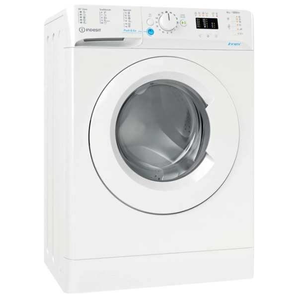 Стиральная машина Indesit BWSA 61251 W EU 6 кг / 1200 об/мин / Белый photo 3