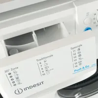Стиральная машина Indesit BWSA 61251 W EU 6 кг / 1200 об/мин / Белый photo 7