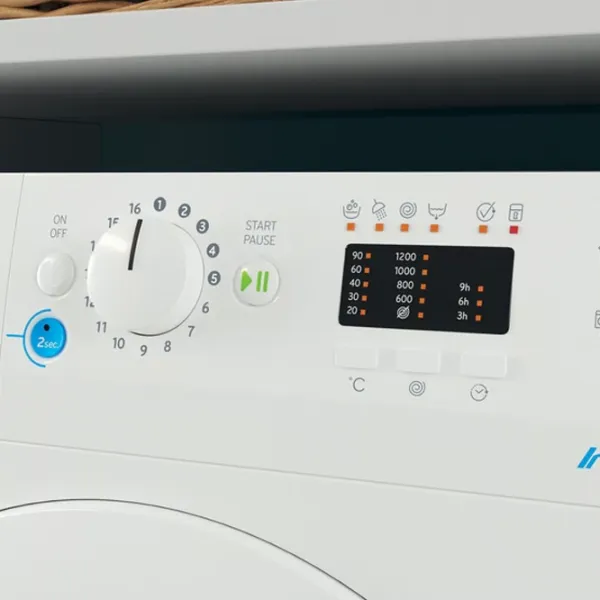 Стиральная машина Indesit BWSA 61251 W EU 6 кг / 1200 об/мин / Белый photo 8