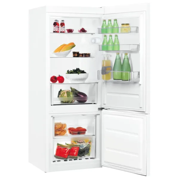 Frigider Indesit LI6 S1E W cu congelator jos 272 l / 158.7 cm / White photo 2