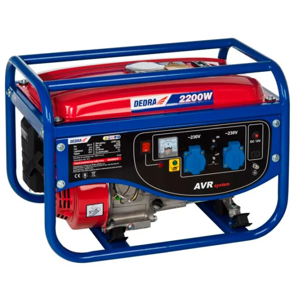 Generator de curent Dedra DEGB2510 230 V Benzină / 2 kW photo 3