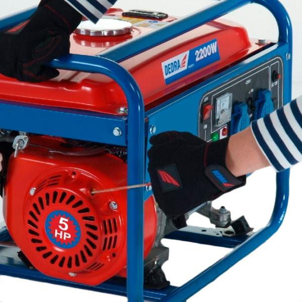 Generator de curent Dedra DEGB2510 230 V Benzină / 2 kW photo 6