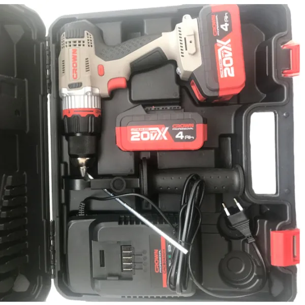 Шуруповерт Crown CT21076HMX-4 BMC 400 rot/min photo 4