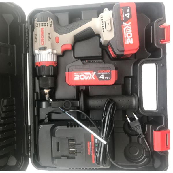 Шуруповерт Crown CT21076HMX-4 BMC 400 rot/min photo 4