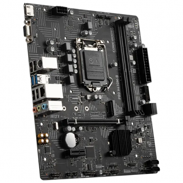 Placă de bază MSI PRO H410M-B mATX/ Intel H410 photo 3 Placă de bază MSI PRO H410M-B mATX/ Intel H410 photo 3