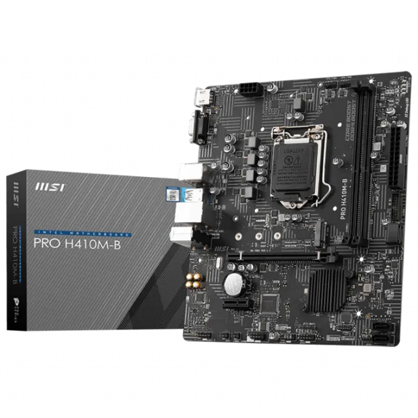 Placă de bază MSI PRO H410M-B mATX/ Intel H410 photo 5 Placă de bază MSI PRO H410M-B mATX/ Intel H410 photo 5