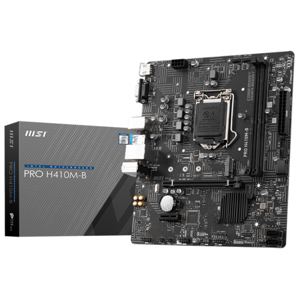 Placă de bază MSI PRO H410M-B mATX/ Intel H410 photo 5 Placă de bază MSI PRO H410M-B mATX/ Intel H410 photo 5