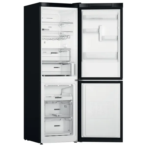 Frigider Whirlpool W7X 82O K cu congelator jos 335 l / 191.2 cm / Black photo 3 Frigider Whirlpool W7X 82O K cu congelator jos 335 l / 191.2 cm / Black photo 3