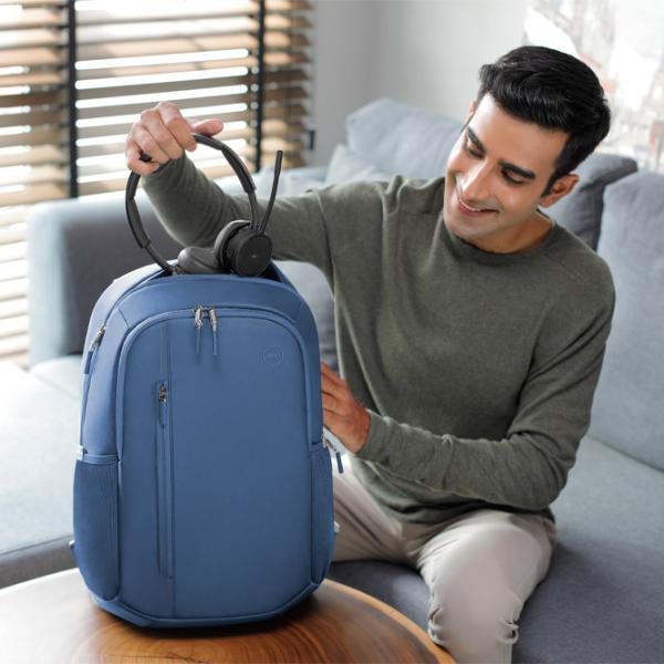 Rucsac pentru laptop Dell Ecoloop Urban CP4523B 15.6"/ Blue/ 20 l photo 5