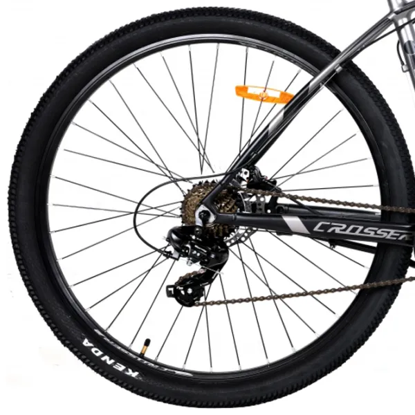 Bicicletă Crosser QUICK 29" 19" Aluminiu/ Gray Black photo 2