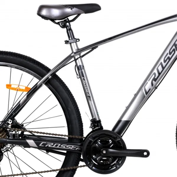 Bicicletă Crosser QUICK 29" 19" Aluminiu/ Gray Black photo 4