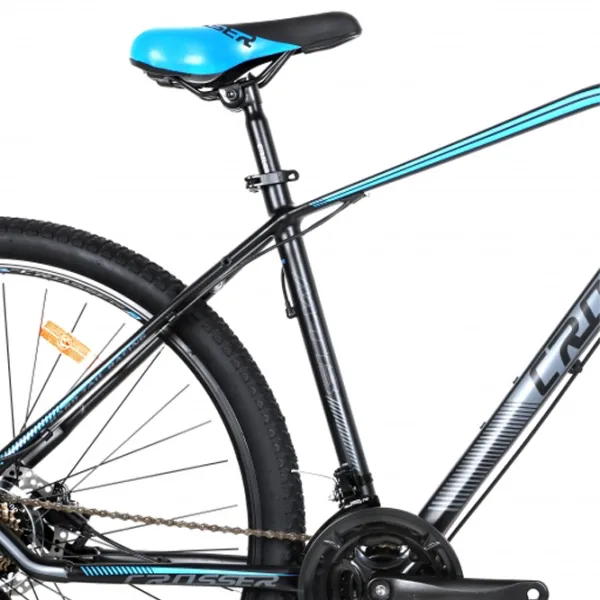 Bicicletă Crosser T02 29" 19" Aluminiu/ Black Blue photo 4