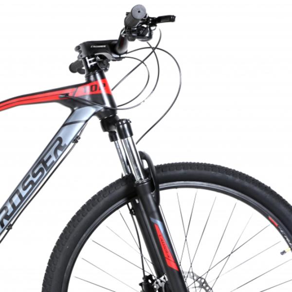 Bicicletă Crosser T02 29" 19" Aluminiu/ Black Red photo 5