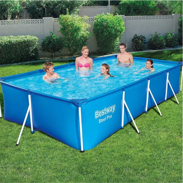 Piscină Bestway 56405 5700 l/ Cu cadru/ Blue photo 2 Piscină Bestway 56405 5700 l/ Cu cadru/ Blue photo 2
