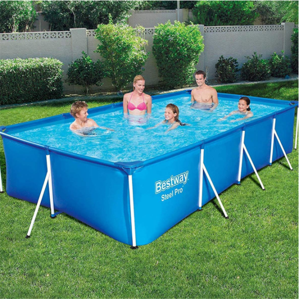 Piscină Bestway 56405 5700 l/ Cu cadru/ Blue photo 2 Piscină Bestway 56405 5700 l/ Cu cadru/ Blue photo 2