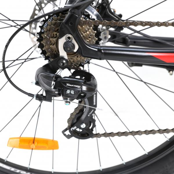 Bicicletă Crosser Leon 29" 19" Aluminiu/ Black Red photo 5 Bicicletă Crosser Leon 29" 19" Aluminiu/ Black Red photo 5