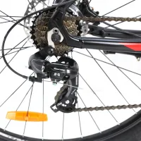 Велосипед Crosser Leon 29" 19" Алюминий/ Черный Красный photo 5