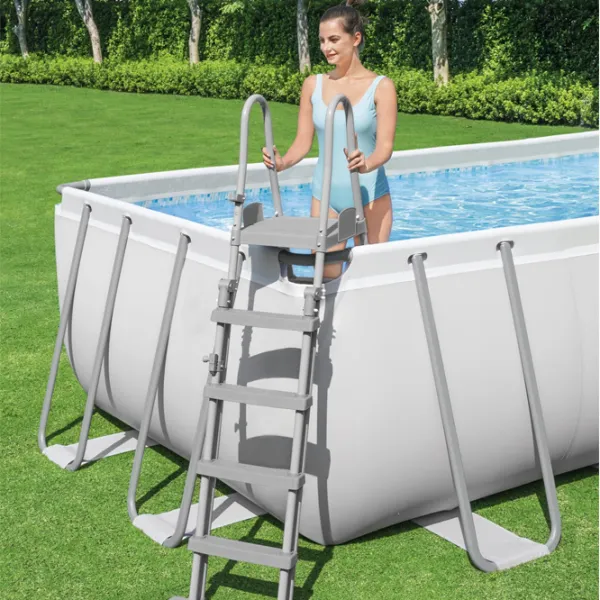 Piscină Bestway 5611Z 19281 l/ Cu cadru/ Gray photo 6 Piscină Bestway 5611Z 19281 l/ Cu cadru/ Gray photo 6