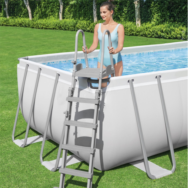 Piscină Bestway 5611Z 19281 l/ Cu cadru/ Gray photo 6 Piscină Bestway 5611Z 19281 l/ Cu cadru/ Gray photo 6