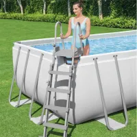 Piscină Bestway 5611Z 19281 l/ Cu cadru/ Gray photo 6