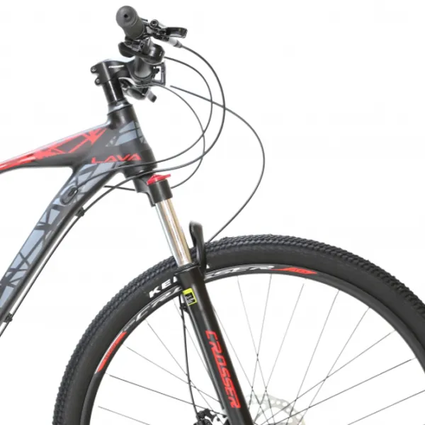 Bicicletă Crosser Lava 29" 18" Aluminiu/ Black Red photo 5