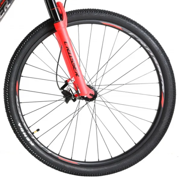 Bicicletă Crosser SOLO 29" 21" Aluminiu/ Gray Orange photo 5