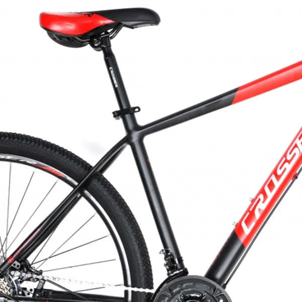 Bicicletă Crosser MT-041 29" 19" Aluminiu/ Red Black photo 4