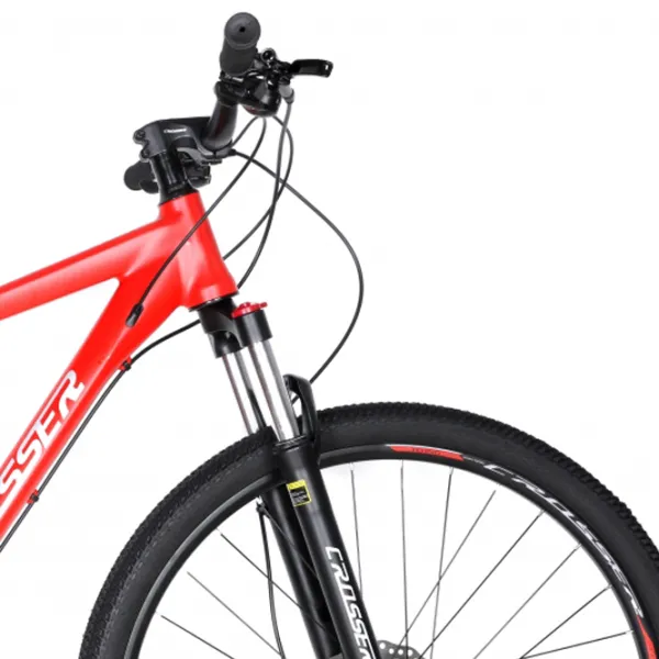 Bicicletă Crosser MT-041 29" 19" Aluminiu/ Red Black photo 5