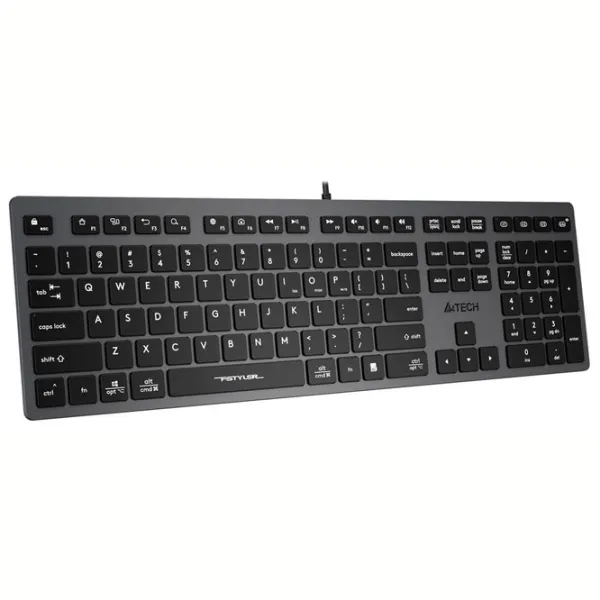 Tastatură A4Tech FX50 Cu fir/ Gray photo 2