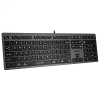 Tastatură A4Tech FX50 Cu fir/ Gray photo 2