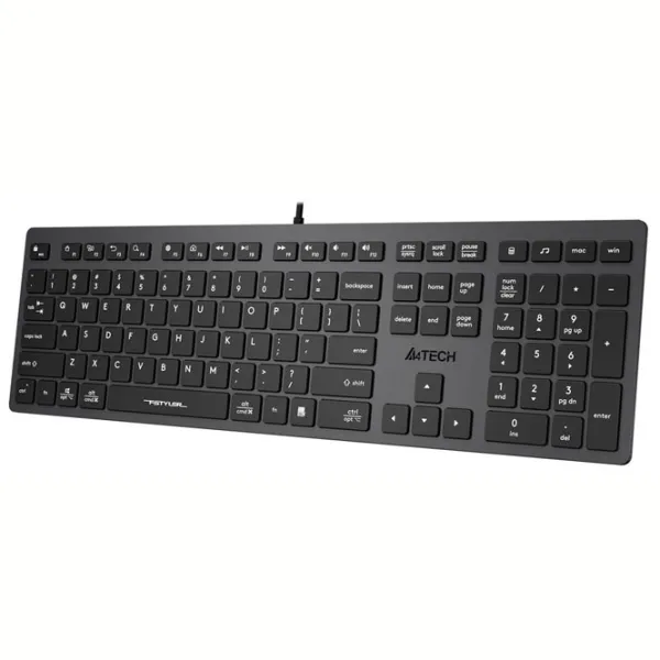 Tastatură A4Tech FX50 Cu fir/ Gray photo 3