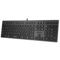 Tastatură A4Tech FX50 Cu fir/ Gray photo 3