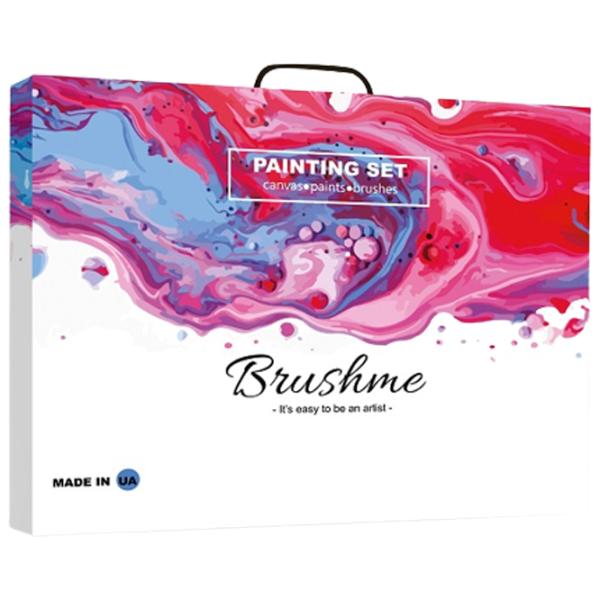 Pictură pe numere BrushMe Fluture pe flori GZS1132 50 x 40 cm/ Orizontală photo 2 Pictură pe numere BrushMe Fluture pe flori GZS1132 50 x 40 cm/ Orizontală photo 2