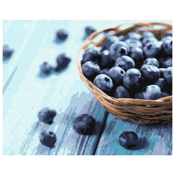 Pictură pe numere BrushMe Coacăza GX31481 50 x 40 cm/ Orizontală photo 3