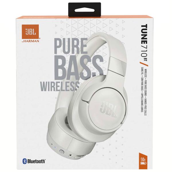 Наушники JBL T710BT Белый Беспроводные/ Персональный photo 4 Наушники JBL T710BT Белый Беспроводные/ Персональный photo 4