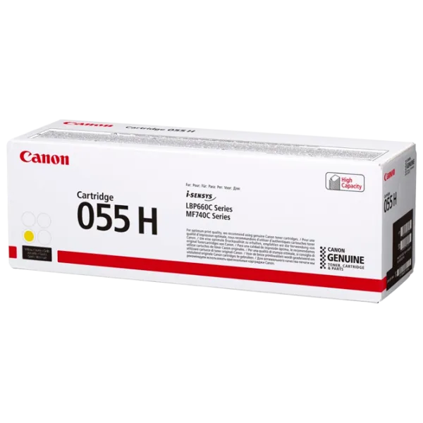 Картридж Canon CRG-055 H Yellow/ Original/ Лазер photo 2 Картридж Canon CRG-055 H Yellow/ Original/ Лазер photo 2