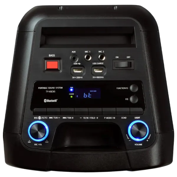 Колонка для вечеринок Toshiba TY-ASC66 60 Вт/ Черный photo 4