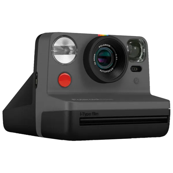 Cameră Foto Instant Polaroid Now Color i ‑Type FilmGolden Moments Edition DP Black photo 3