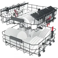 Посудомоечная машина Whirlpool WIC 3C33 PFE Полногабаритная/ Белый photo 2