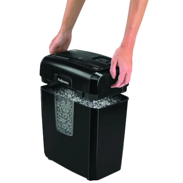 Шредер Fellowes PowerShred 8Mc Черный photo 4