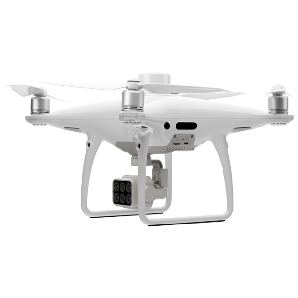 Dronă DJI Phantom 4 Multispectral + D-RTK2 GNSS Mobile Station Profesional / White photo 3