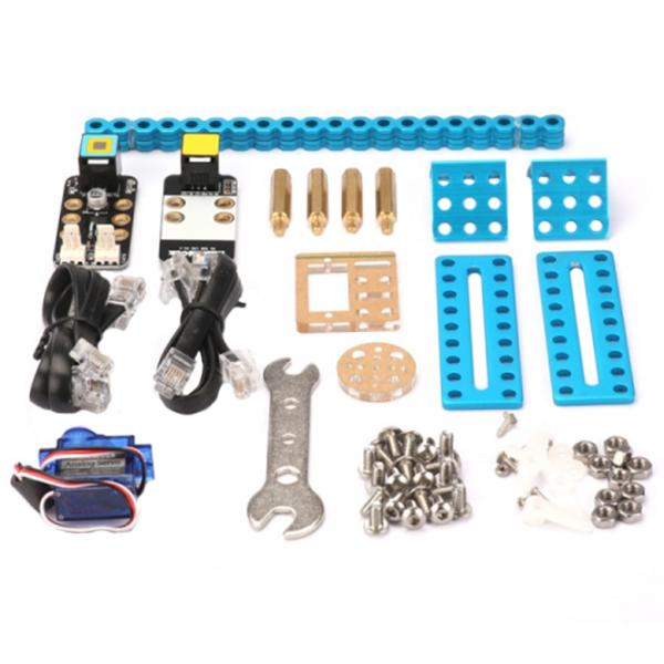 Set suplimentar Makeblock mBot v1.1 Add-On Pack - Servo Pack MB-009-071 Blue photo 4