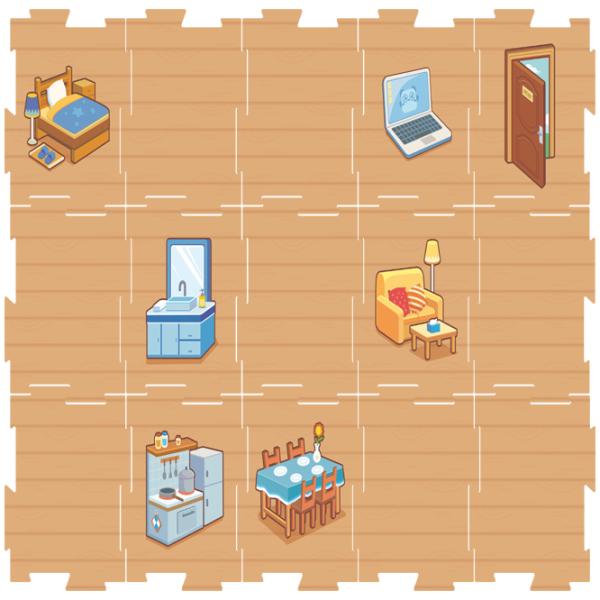 Вспомогательный набор Makeblock mTiny My World & Treasure extension pack P5010084 Количество деталей: 60 photo 8