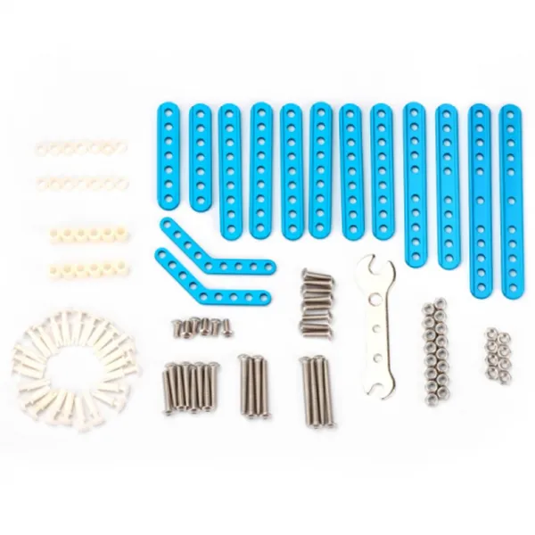 Set suplimentar Makeblock mBot v1.1 Add-On Pack - Six-legged Robot MB-009-070 Blue photo 4