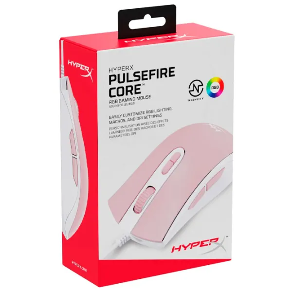 Mouse HyperX Pulsefire Core USB/ Pink photo 7