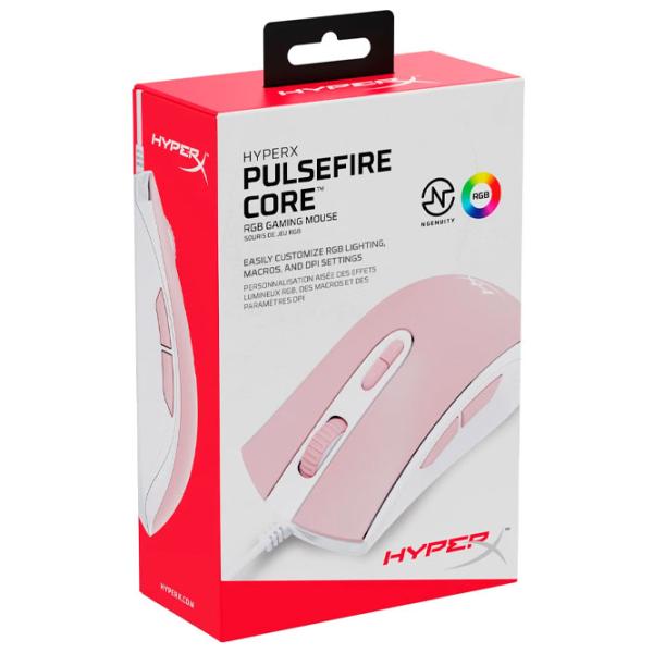 Mouse HyperX Pulsefire Core USB/ Pink photo 7